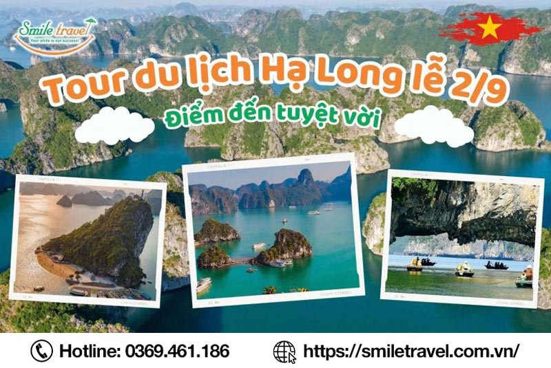 Tour du lịch Hạ Long lễ 2/9 -điểm đến tuyệt vời