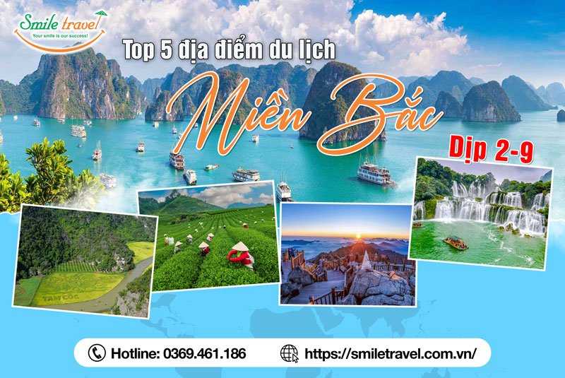 Top địa điểm du lịch Miền Bắc