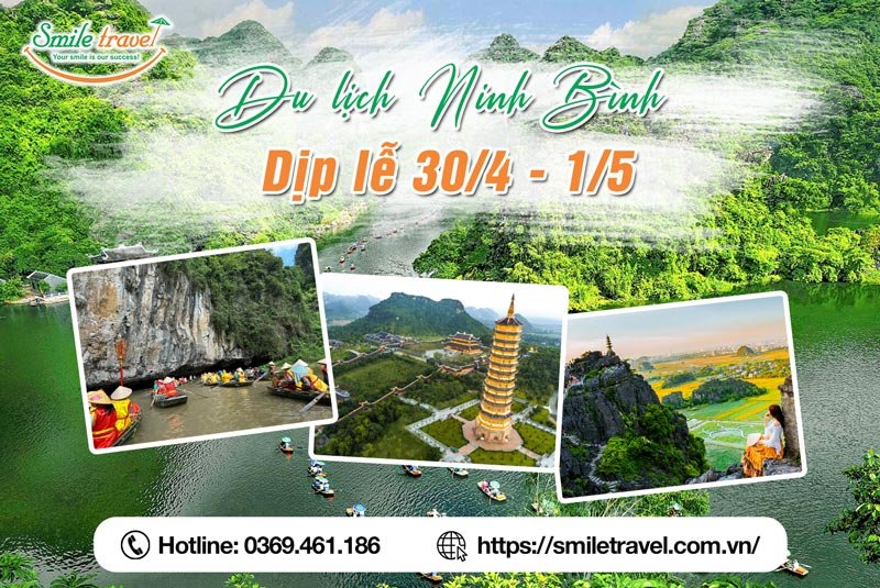 Tour ninh bình dịp lễ 30/4 - 1/5