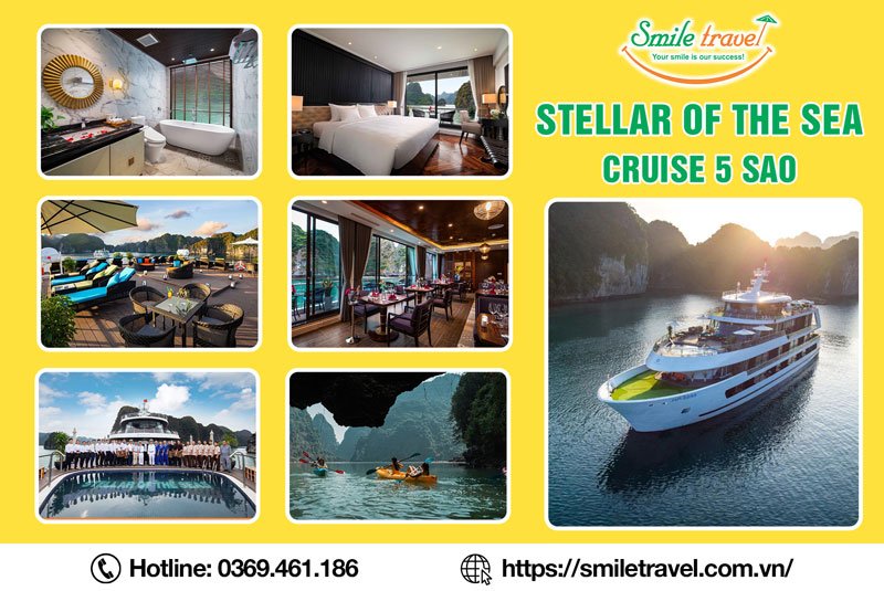 Du thuyền 5 sao Stellar of the Seas