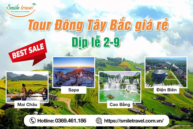 Tour Đông Tây Bắc dịp lễ 2/9