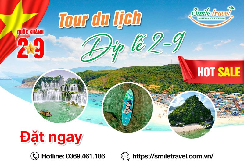 Tour du lịch lễ 2/9 cùng Smile Travel