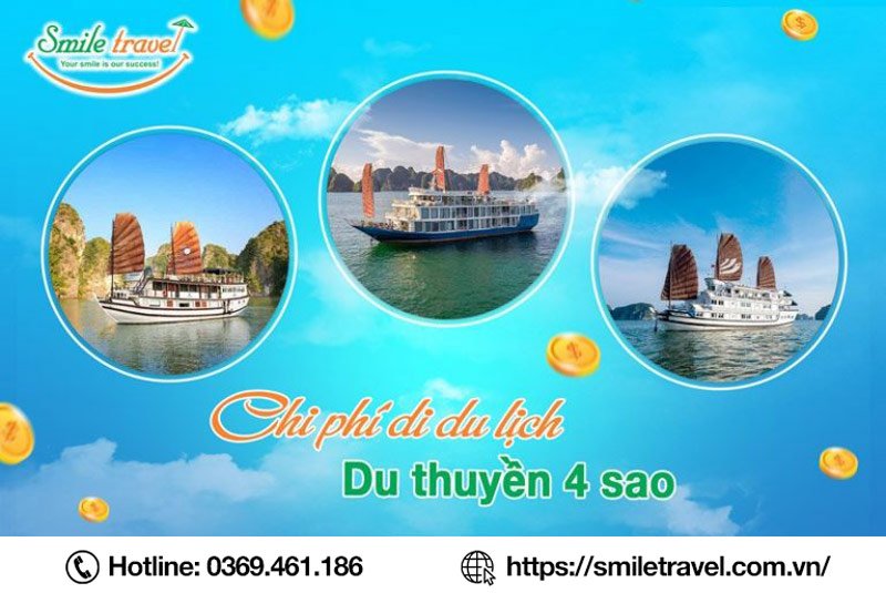 Chi phí đi du lịch du thuyền 4 sao
