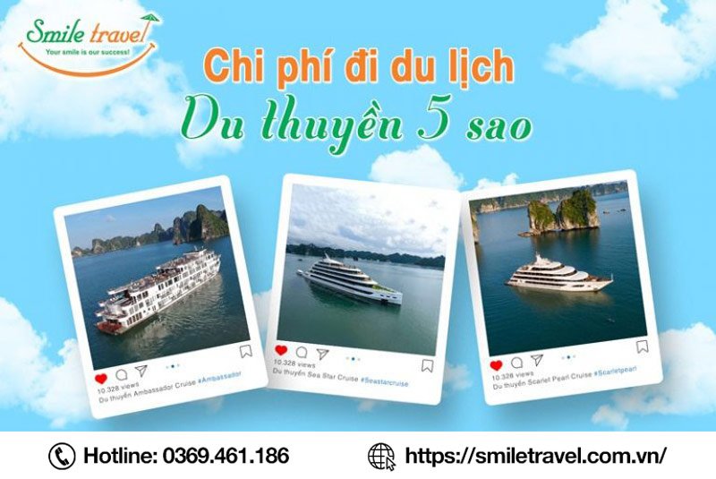 Chi phí đi du lịch du thuyền 5 sao