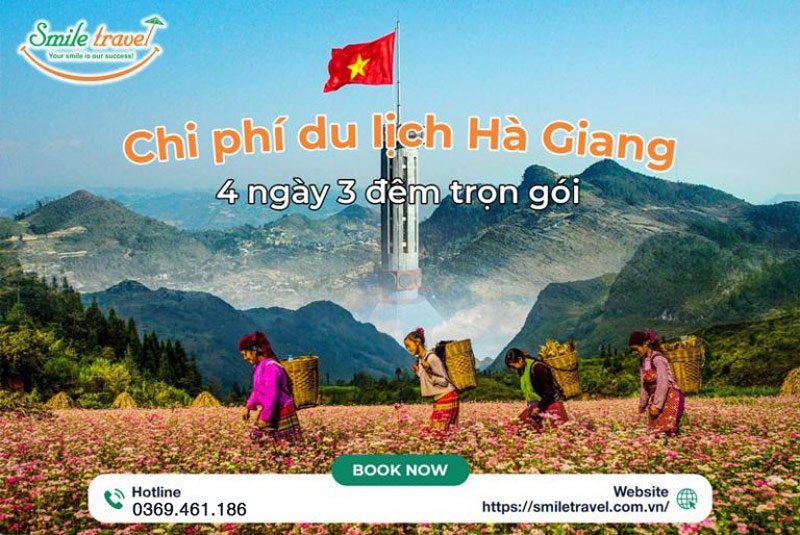 Chi phí du lịch Hà Giang 4 ngày 3 đêm