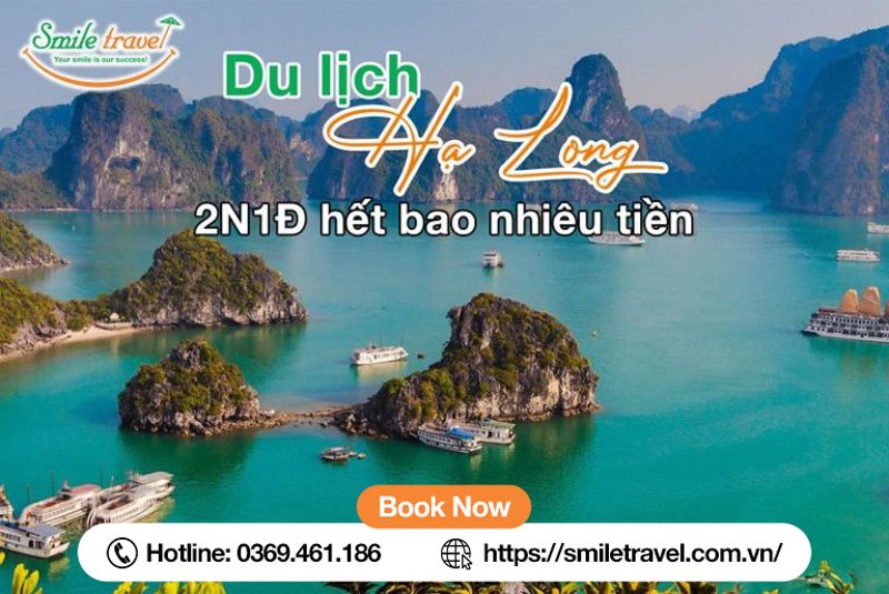 Chi phí du lịch Hạ Long 2 ngày 1 đêm