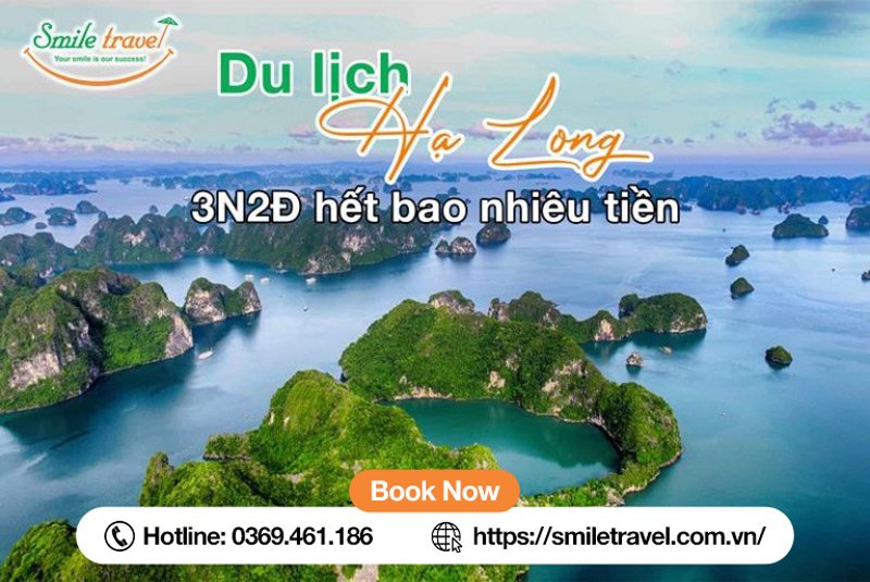 Chi phí du lịch Hạ Long 3 ngày 2 đêm
