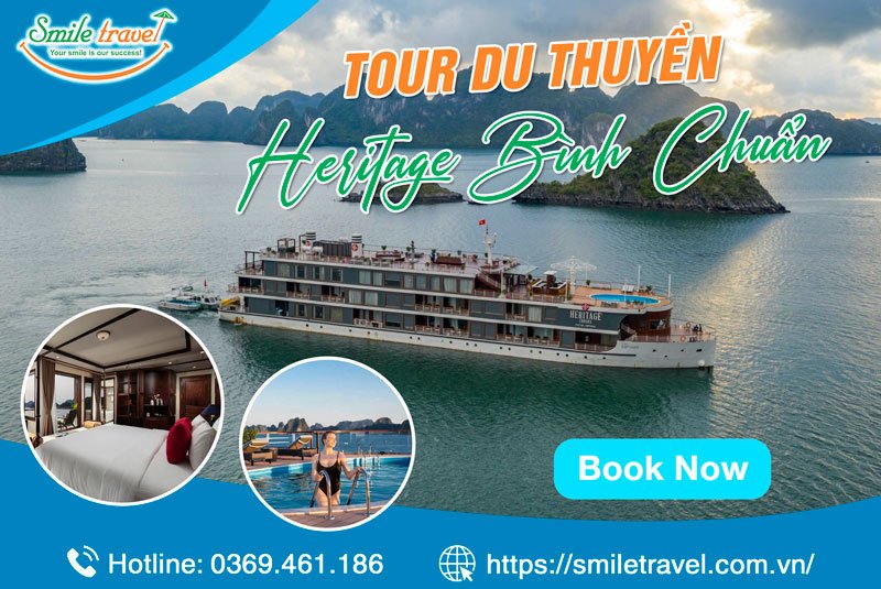 Tour du thuyền Heritage Cruise