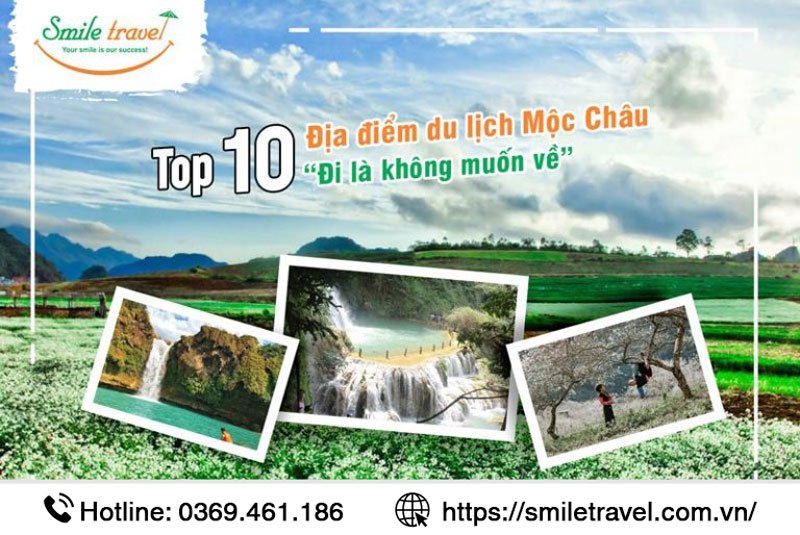  10 Địa điểm du lịch Mộc Châu siêu đẹp “đi là không muốn về ”