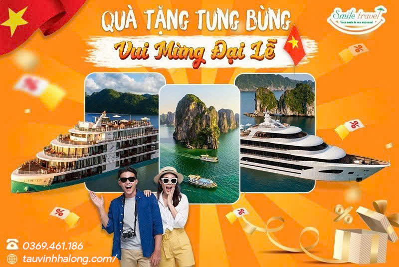 Du thuyền Hạ Long dịp lễ 30/4