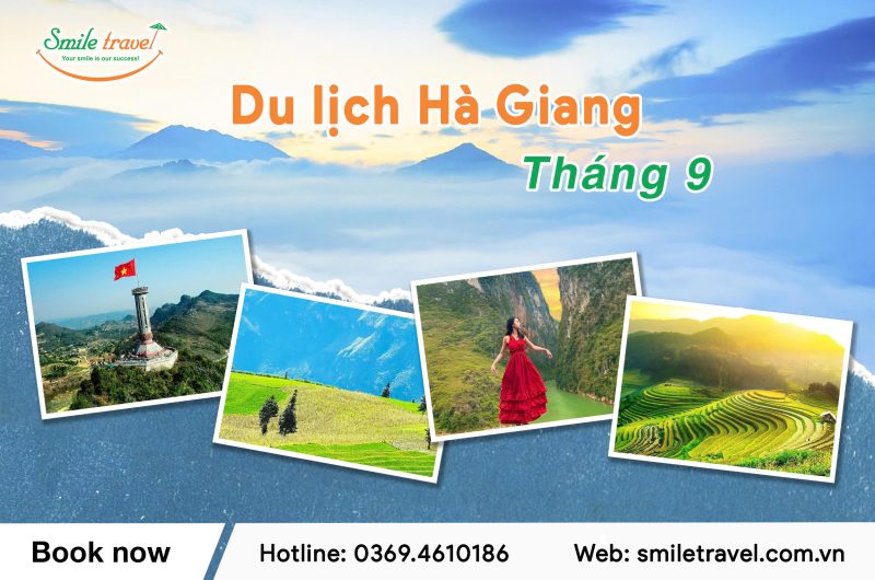Du lịch Hà Giang tháng 9 mùa lúa chín và săn mây