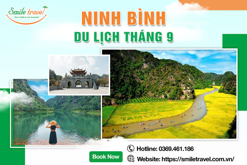 Du lịch Ninh Bình tháng 9 - cảnh sắc hữu tình say lòng người