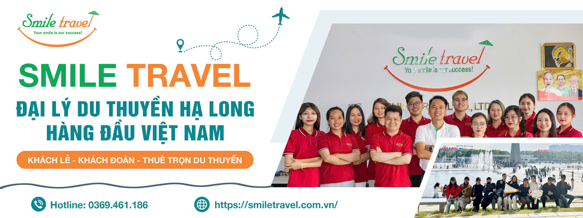 Công ty du lịch Smile Travel đại lí du thuyền Hạ Long hàng đầu hiện nay - đặt tour giá tốt