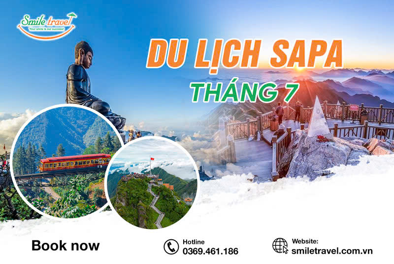 Du lịch Sapa tháng 7 mùa nước đổ kì vĩ