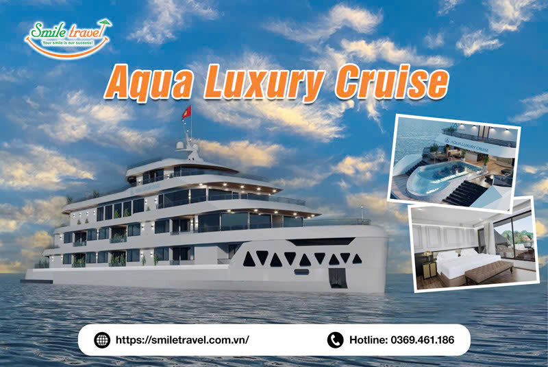 Aqua Luxury Cruise – Du thuyền nghỉ dưỡng đẳng cấp 6 sao tại Vịnh Lan Hạ